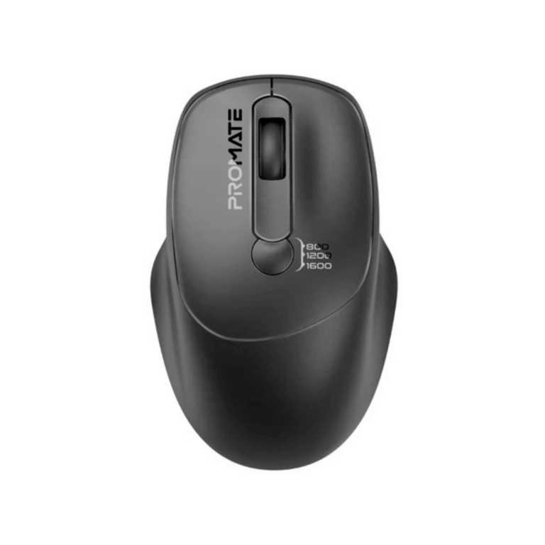 Promate EZGrip 16000DPI Ambidextrous Wireless Mouse