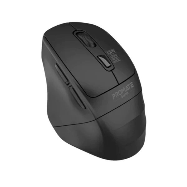 Promate Samit 2.4GHz Ergonomic 2200 DPI Silent Click Wireless Mouse