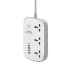 LDNIO WIFI Smart Universal Power Strip 3 Outlets+1 PD Power Socket Switches Extension (SCW3451)