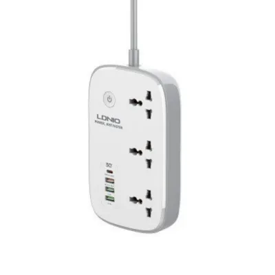 LDNIO WIFI Smart Universal Power Strip 3 Outlets+1 PD Power Socket Switches Extension (SCW3451)