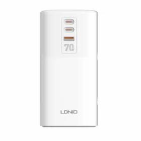 LDNIO SC4383 70W PD Adapter Multifunction Chargers Power Strip