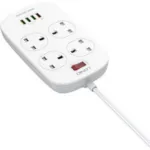 LDNIO SC4407 Power Socket 4 USB Charger with Power Extension Cord