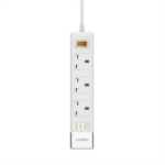 LDNIO SC5319 Multi Socket Extension Lead with 5 AC 3 USB Power Socket Plug Extender