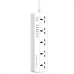 LDNIO SC5614 2500W Power Strip Extension Cable with 5 AC sockets, 6x USB Ports