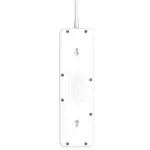 5 universal ac sockets + 6 usb ports 2500w high-power capacity for demanding devices intelligent usb charging with auto device detection fire-resistant housing with multi-safety protection durable extension cord for flexible placement