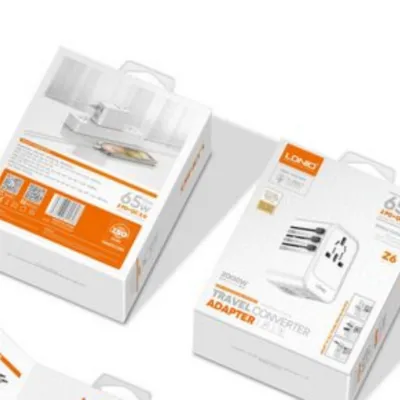 LDNIO Z6 Universal GaN Outlets Power Strip Travel Adapter