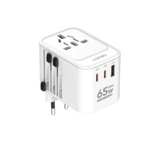 LDNIO Z6 Universal GaN Outlets Power Strip Travel Adapter