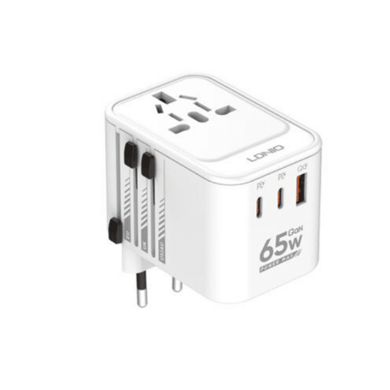 LDNIO Z6 Universal GaN Outlets Power Strip Travel Adapter