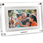 Powerology 7'' Smart Frame Digital Photo Display - White