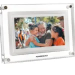 Powerology 7'' Smart Frame Digital Photo Display - White