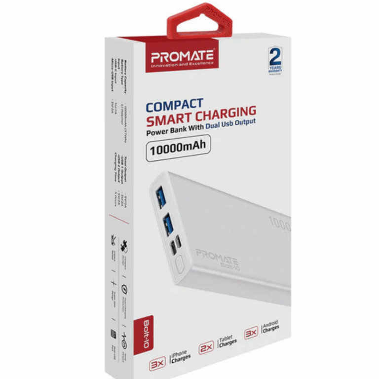 Promate Bolt-10 10000mAh Power Bank