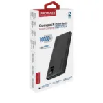 Promate 10000mAh Ultra Slim Compact Smart Charging Power Bank