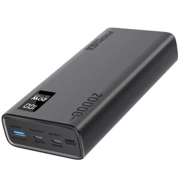 Promate Super Slim Design 20000mAh Smart Charging Power Bank
