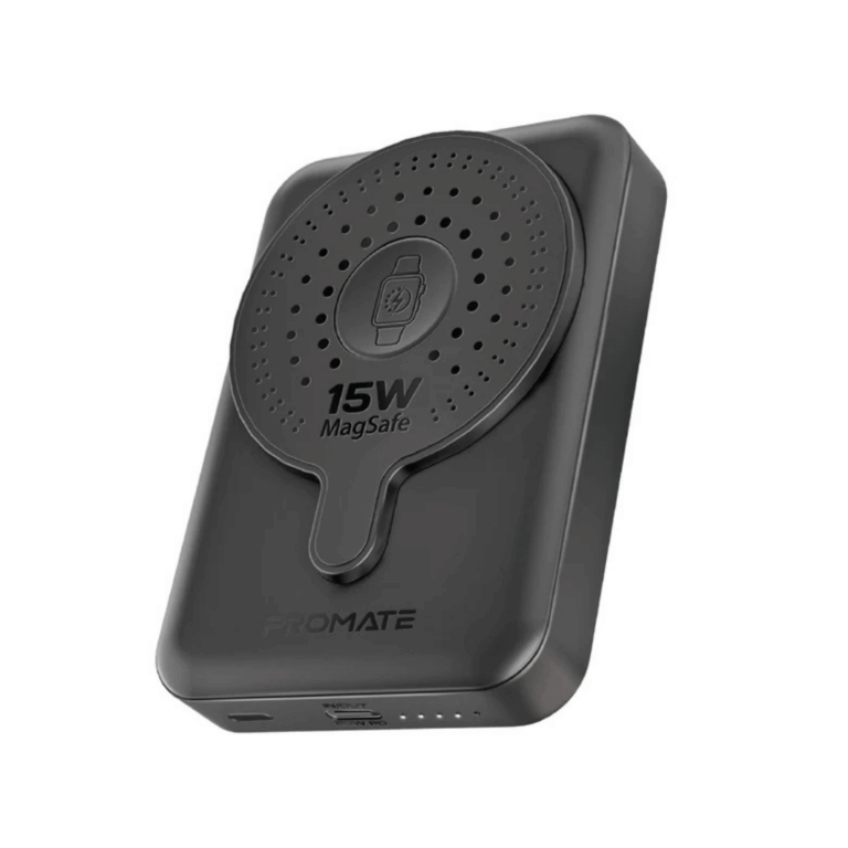 Promate 10000mAh SuperCharge MagSafe & Apple Watch Wireless Charging Power Bank