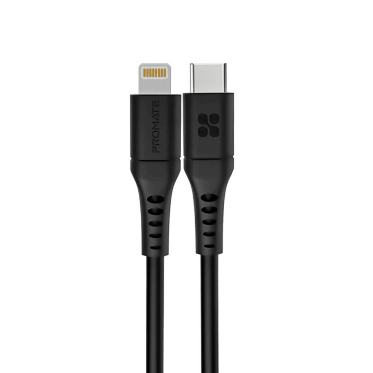 Promate 20W Power Delivery Fast Charging USB-C to Lightning Cable