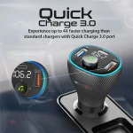 Promate PowerTune-38W, Universal Wireless Hands-free Kit with FM Transmitter