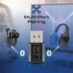 Promate BlueLink MultiPoint Pairing Bluetooth Audio Adapter