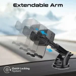 Promate TransHold-EXT Car Phone Holder with Suction