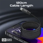 Promate Springy 60W Self-Organizing Magnetic USB-C Cable