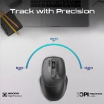 Promate UniGlide EZGrip Ambidextrous Wireless Mouse
