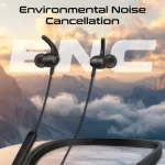 Promate Leap-200H SportFit High Fidelity Wireless ENC Neckband Earphones