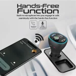Promate PowerTune-38W, Universal Wireless Hands-free Kit with FM Transmitter