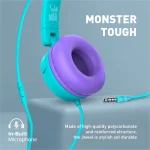 Promate JEWEL HD Stereo KidSafe Wired Headset