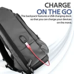 Promate TrekPack-BP 17.3" Professional Slim Laptop Backpack