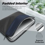 Promate Limber-SB 13" Tablet Sleeve with Front Storage Zipper