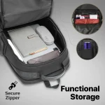 Promate ElitePack-Pro 15.6″ Heavy Duty Lightweight Backpack