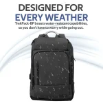 Promate TrekPack-BP 17.3" Professional Slim Laptop Backpack