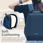 Promate EcoPack-BP 15.6 inch EcoPakt Sustainable Lightweight BackPack