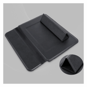 2 in 1 PU Leather Laptop Sleeve with Stand