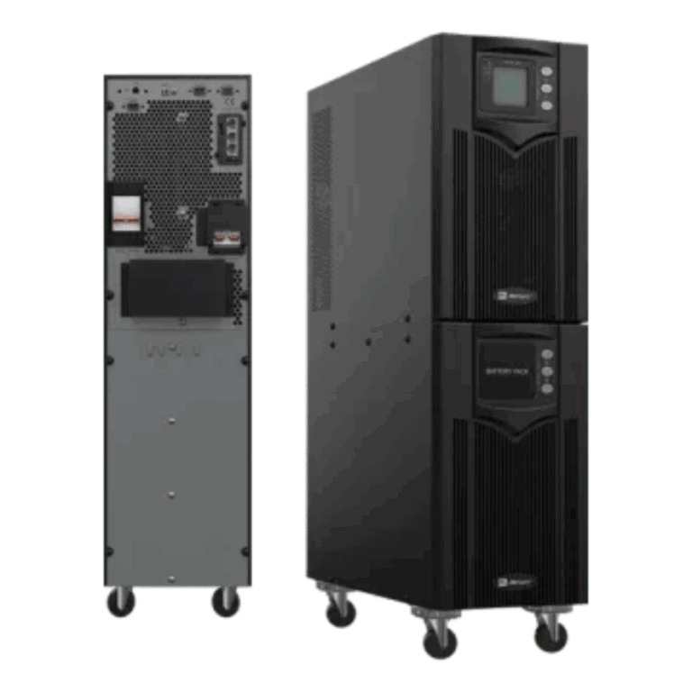 Mercury MP Pro 6k S Online UPS, 1.0PF, 6KVA/6KW, 1/1 Phase, ±12 0VDC (20 x 9AH/12V Battery)