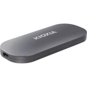 Kioxia Exceria Plus 1TB Portable SSD, 1050MB/s Read Speed, 1000MB/s Write Speed