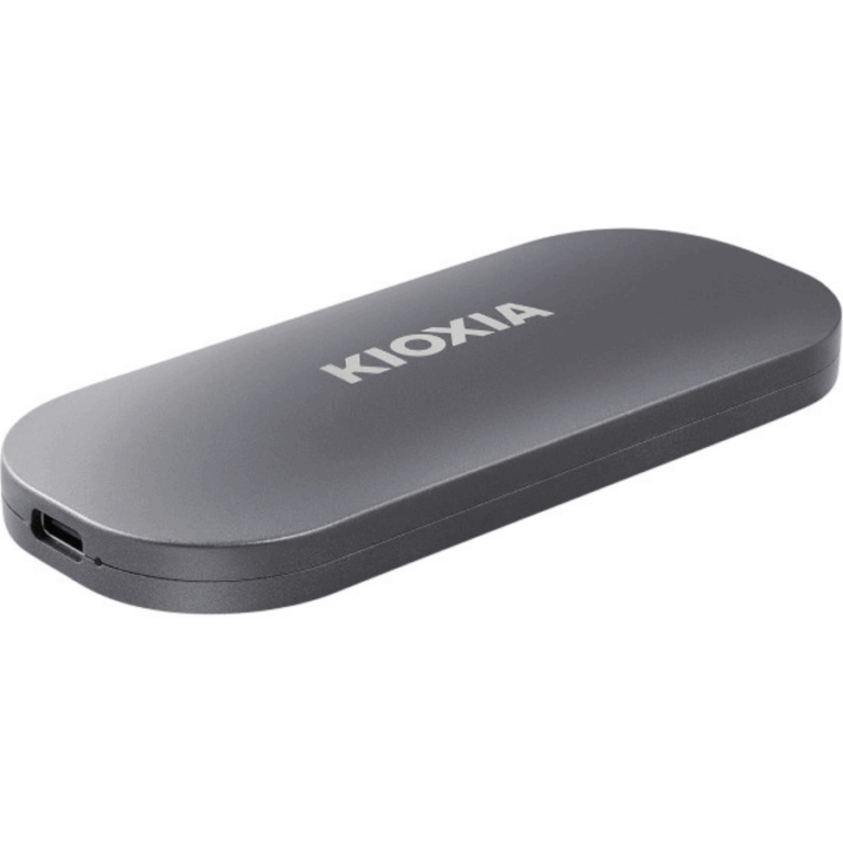 Kioxia Exceria Plus 1TB Portable SSD, 1050MB/s Read Speed, 1000MB/s Write Speed