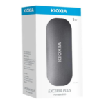 Kioxia Exceria Plus 1TB Portable SSD, 1050MB/s Read Speed, 1000MB/s Write Speed