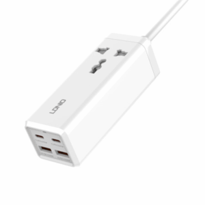 LDNIO SC1418 65W PD Adapter Multifunction Chargers Power Extension Strip 