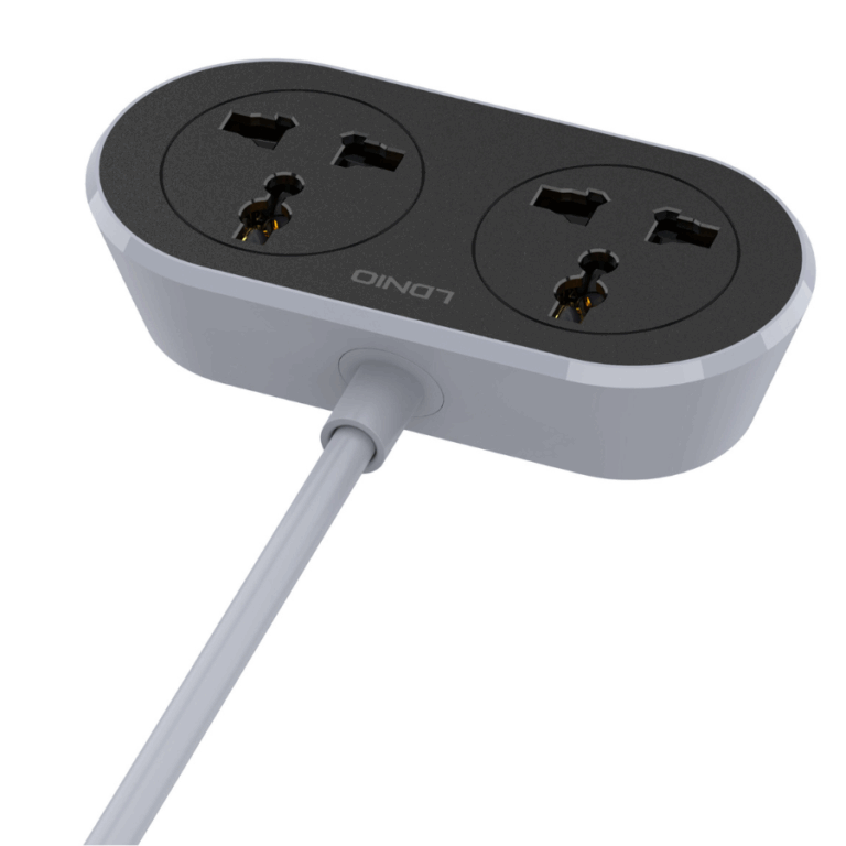 LDNIO 2 AC Outlet Universal Extension Power Socket SC2018