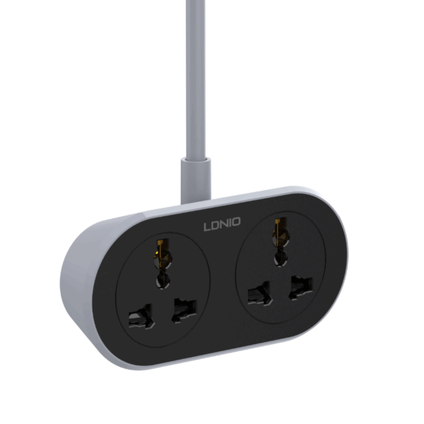 LDNIO 2 AC Outlet Universal Extension Power Socket SC2018