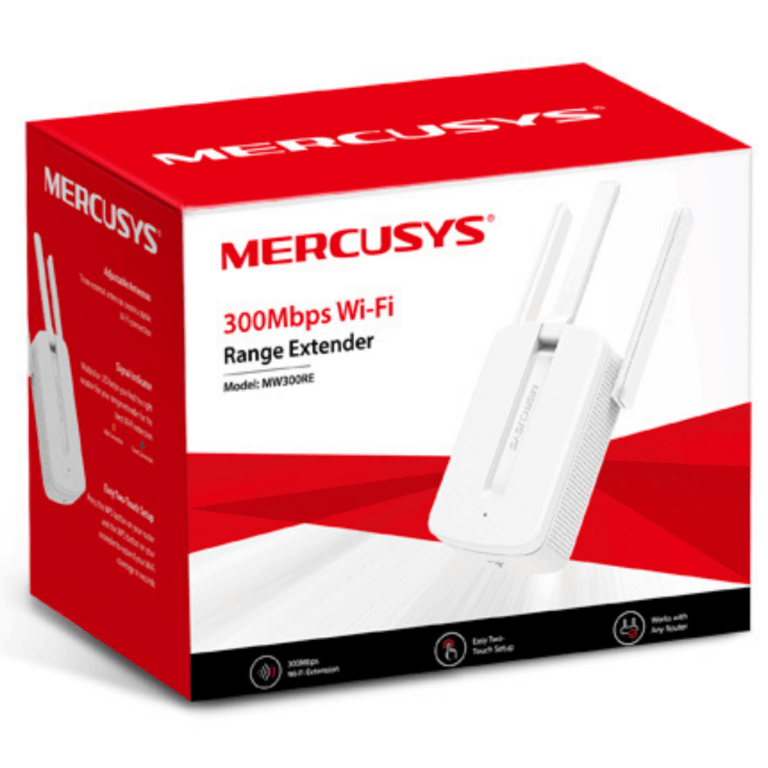 Mercusys MW300RE 300Mbps Wi-Fi Range Extender