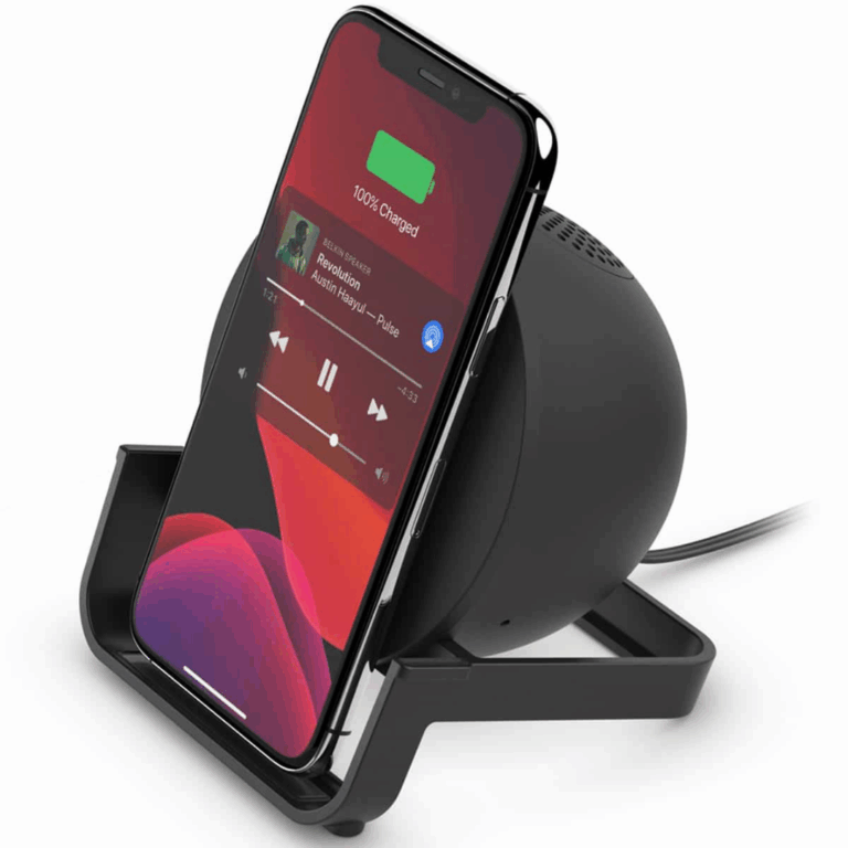 Belkin SOUNDFORM Charge Bluetooth Speaker + Wireless Charger