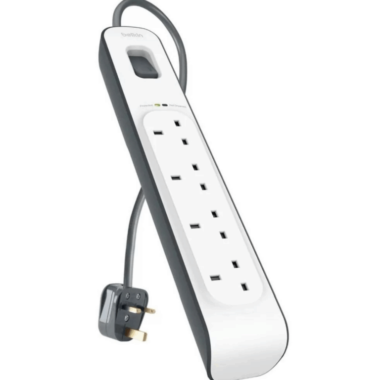 Belkin 4-outlet Surge Protection Strip with 2M Power Cord