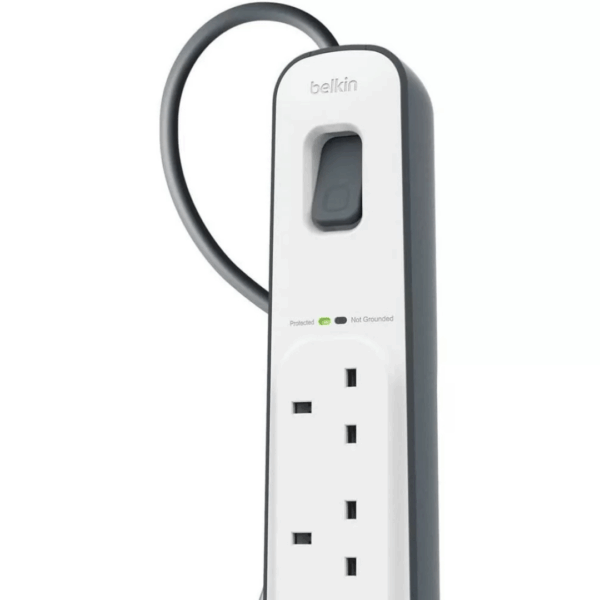 Belkin 4-outlet Surge Protection Strip with 2M Power Cord