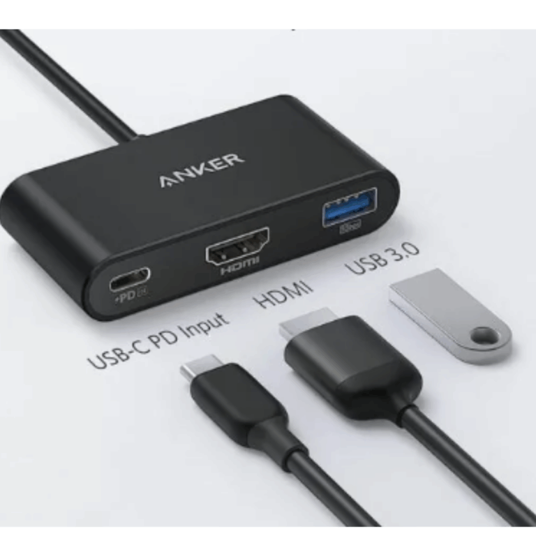 Anker Powerexpand 3-in-1 USB-C PD Hub Gray