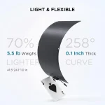 EcoFlow 100W Flexible Portable Solar Panel (ZMS330)