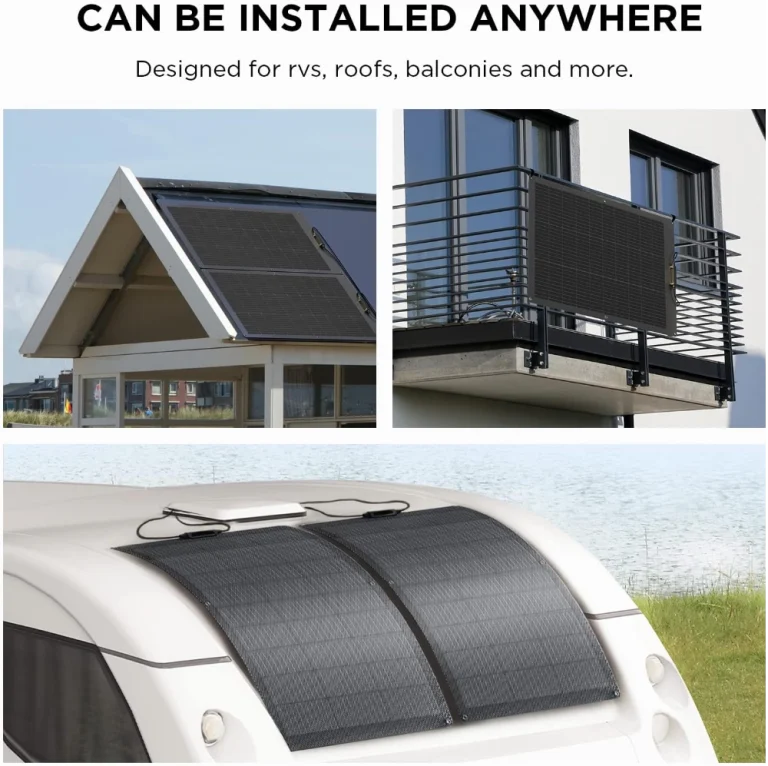 EcoFlow 100W Flexible Portable Solar Panel (ZMS330)