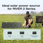 EcoFlow 45W Portable Solar Panel EFSOLAR45