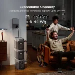 EcoFlow Smart Extra Battery for DELTA 2 MAX Power Station (2048Wh)