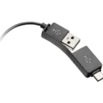 Poly Plantronics DA85 USB-A/USB-C Digital Headset Adapter